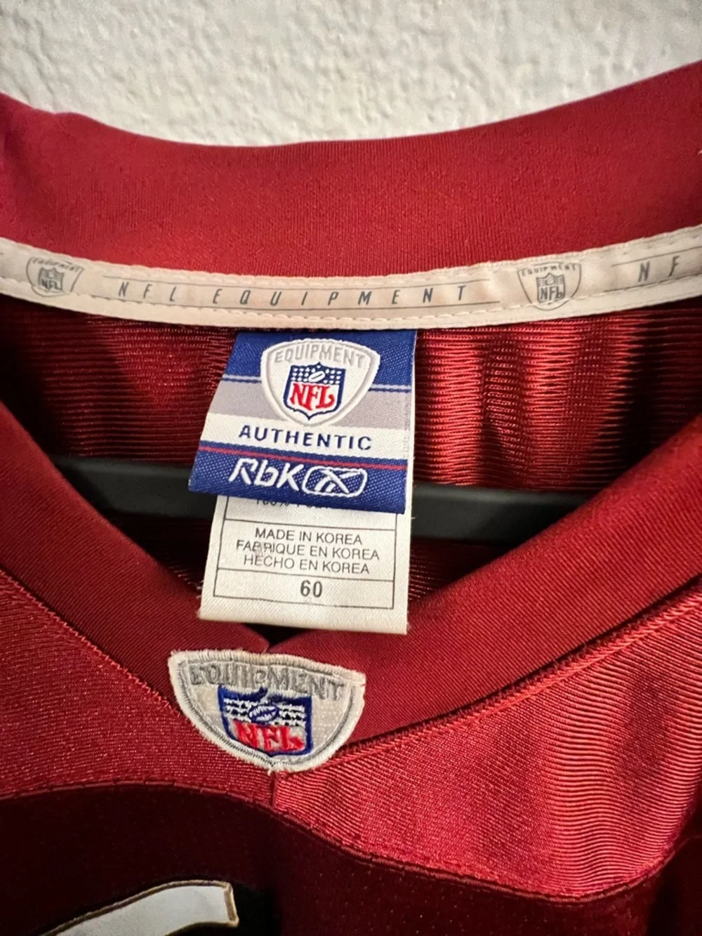 Patrick Willis #52 San Francisco 49ers Authentic NFL Reebok Jersey
